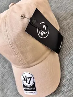 47 キャップ ベージュ 帽子　未使用品