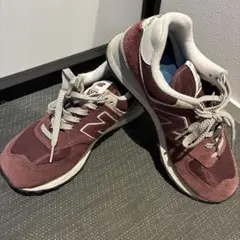 New Balance Classic 574 バーガンディ