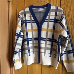 a.v.v standard チェック柄カーディガン