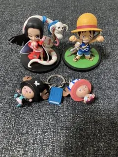 ワンピース フィギュア ルフィ ボア・ハンコック チョッパー