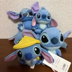 ディズニー　スティッチ ぬいぐるみ　キーホルダー　まとめてセット