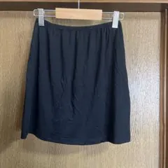 UNIQLO エアリズム　ペチコート　ブラックSサイズ