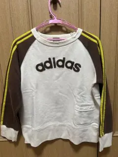 希少00s adidasアディダス　在原みゆ紀着用古着　スウェット ブラウンL
