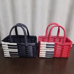 エコクラフト　ピアノのデザイン小物入れ　発表会　記念品　かご　10個セット エコクラフト かごバック ピアノ 発表会 記念品 お菓子の詰め合わせに