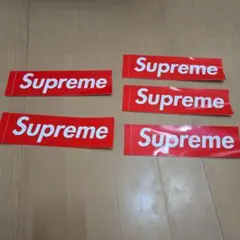 Supreme ボックスロゴ ステッカー 5枚セットのサムネイル