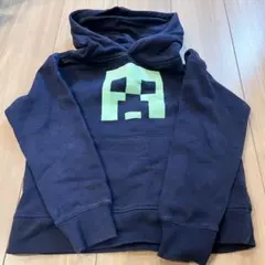 GAP KIDS クリーパー柄パーカー ネイビー