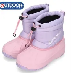 OUTDOOR PRODUCTS 子供用　20cm スノーブーツ　雪遊び用ブーツ