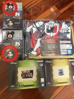 キングダムハーツ 一番くじ B賞C賞グーフィー、ミッキーD賞2種 - メルカリ