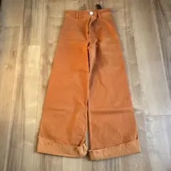 ZARA THE MARINE STRAIGHT オレンジデニム