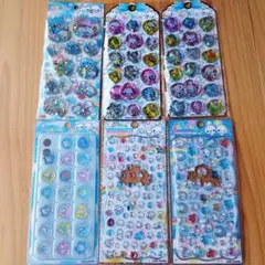 正規品　あわわちゃん　プチドロップステッカー　ウォーターシール　おはじきシール