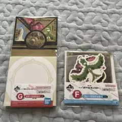 ポケモン メモ帳 ステッカーセット　1番くじ