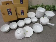 8FF2870 大量!! 新品　有田焼茶碗・小皿・小鉢・急須4箱21点