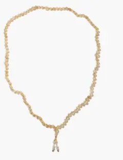 青と黄色のビーズネックレス*ARTIDA OUD*石*ネックレス*2点のサムネイル