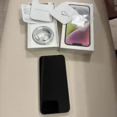 Apple iPhone 14 本体 ホワイト⭐︎箱シールケーブル付き⭐︎美品