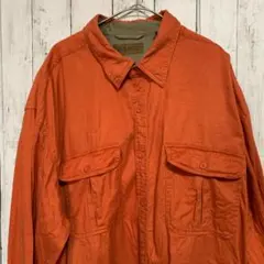 PAGE & GLORY オレンジ長袖シャツ 2XLサイズ/アメカジ