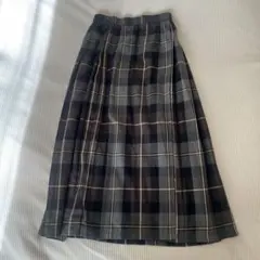 アメリカンホリック タータンチェック プリーツ スカート 秋冬 M