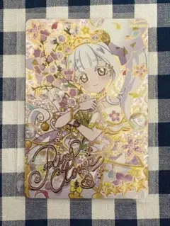 ひみつのアイプリ　アイプリ　リング姫 フラワーバズリウムカンパニュラ サイン
