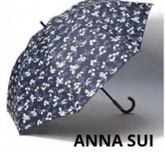 【新品】ANNA SUI アナ スイ 花柄 ネイビー 晴雨兼用傘のサムネイル