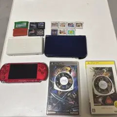 PSP DSLite New3DSLL ソフト&充電器付き