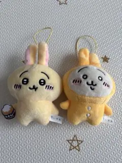 ちいかわ ガチャ うさぎ ぬいぐるみセットのサムネイル