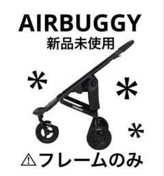 【新品未使用】エアバギー⚠︎フレーム&付属品 人気ブラック