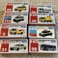 トミカ トイズドリームプロジェクト こだわりパトカーコレクション 全6