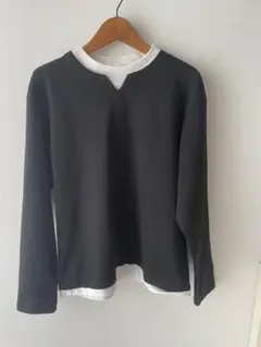 THE SHOP TK レイヤード長袖カットソー