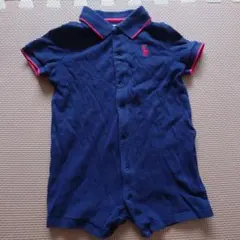 Ralph Lauren ネイビー ポロロンパース 18M
