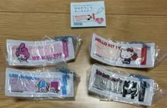 サンリオ キャラクターズ ばんそうこうキーホルダー 4個セット　ガチャ