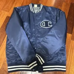 Champion スタジャン ネイビー Lサイズ