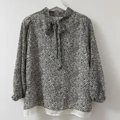 ブージュルード　ボウタイブラウス