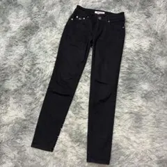 TOMMY JEANS トミージーンズ 25サイズ スキニーアンクルパンツ 黒のサムネイル