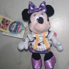 ミニー　ぬいぐるみバッジ　ぬいば　マイフレンドダッフィー　タグ付き