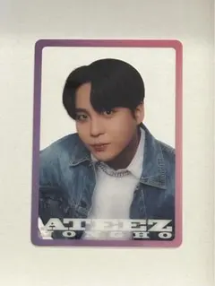 ateez ATEEZ ジョンホ 109賞 トレカ pop up 公式 ATEEZ ポップアップ うちわカバー ジョンホ トレカ aniteez