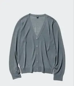 UNIQLO ライトVネックカーディガン OLIVEのサムネイル