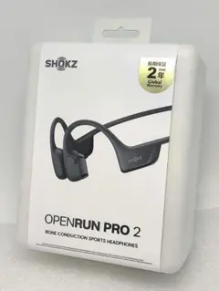 【新品未開封】SHOKZ OPENRUN PRO 2 骨伝導イヤホン ブラック