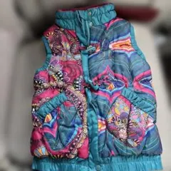 Desigual ダウンベスト マルチカラー