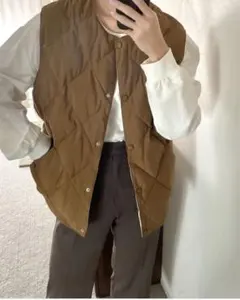 【nugu】 キルティングベスト