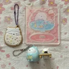 すみっコぐらし アクリルスタンド キーホルダー フィギュア セット　しろくま