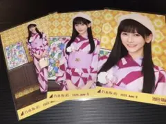 乃木坂46 池田瑛紗 浴衣 2026.June-II 生写真 3種コンプ - メルカリ