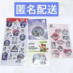 ディズニー　シール４点セット