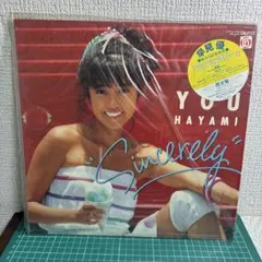 LPレコード/早見優/シンシアリー/カラーレコード/ピクチャーレーベル