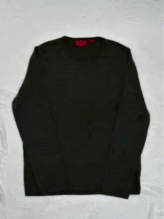 HUGO クラッシュ　ニット　古着