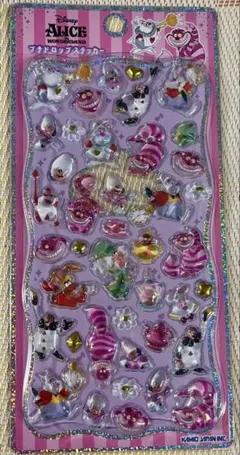 【正規品】プチドロップステッカー　不思議の国のアリス　チェシャ猫　プチドロ