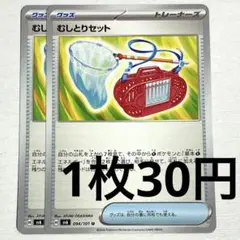 No.3144 ポケカ ポケモンカード むしとりセット 2枚