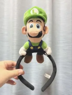 ルイージ カチューシャ ぬいぐるみ付き