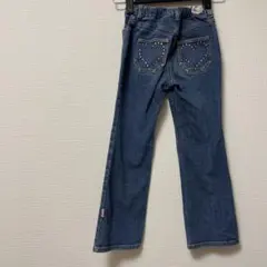 メゾピアノハート型ポケット デニムパンツ