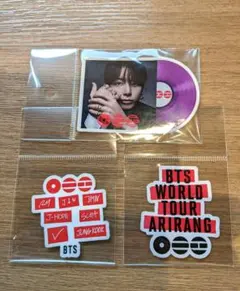 BTS　ARIRANG　ステッカー3枚　JK 　新品
