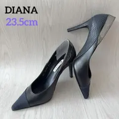DIANA／ダイアナ☆ハイヒール パンプス スエード エナメル ポインテッドトゥのサムネイル