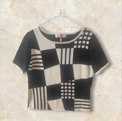 LANVIN 半袖 サマーニット 40 黒　Ｌサイズ　ゴルフウェアのサムネイル